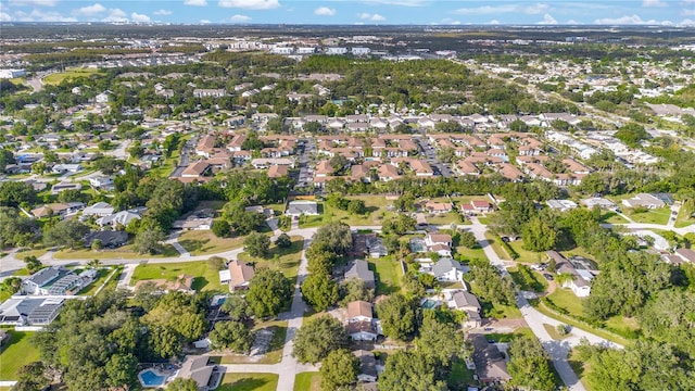 view of aerial view