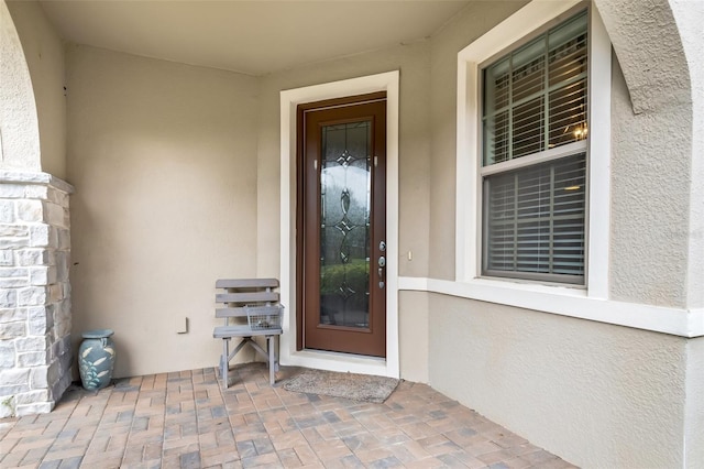 view of property entrance