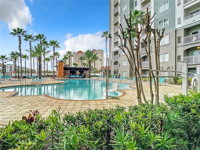 view of swimming pool