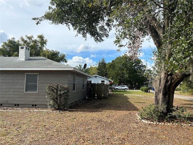 view of side of home