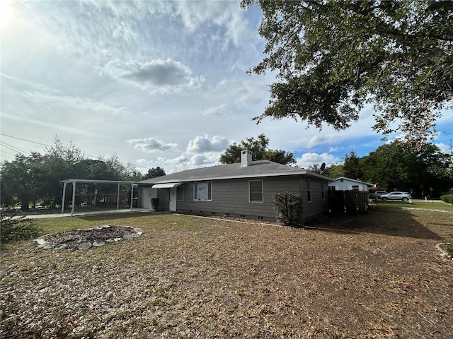 view of front of house