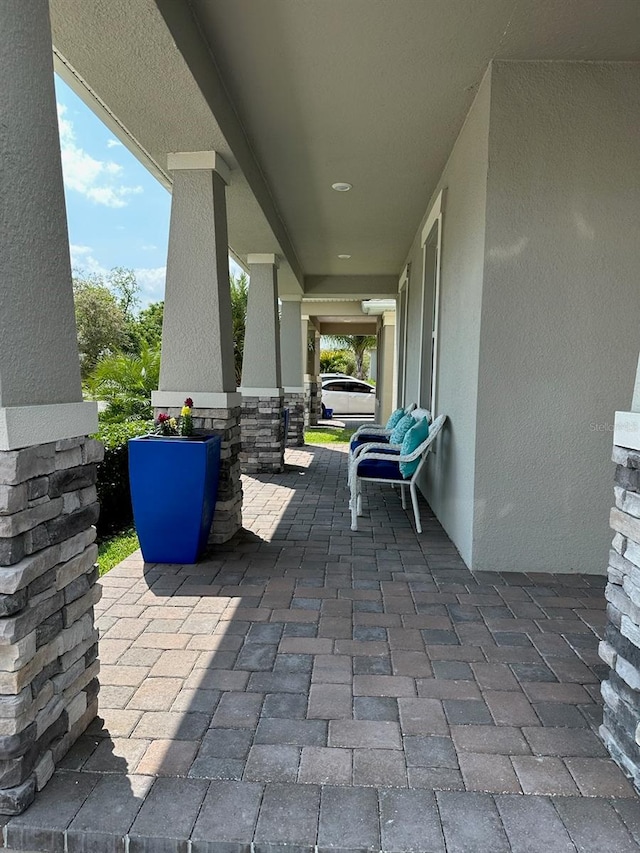 view of patio