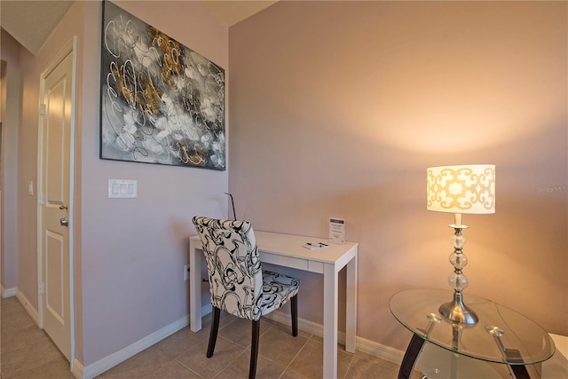 3171 Tocoa Cir, Kissimmee, FL 34746 - office featuring light tile patterned flooring and baseboards