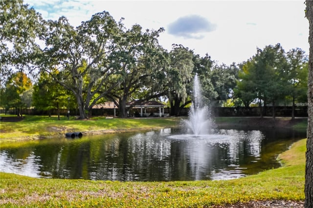 view of water view