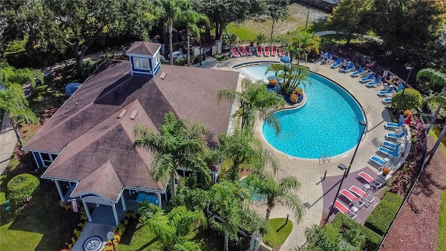 view of birds eye view of property