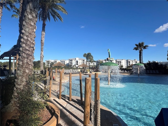 view of swimming pool