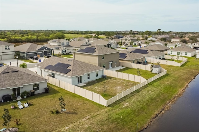 view of aerial view