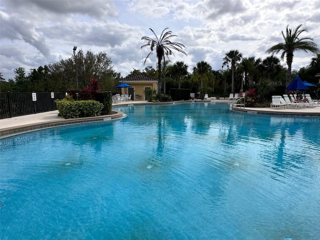 view of swimming pool