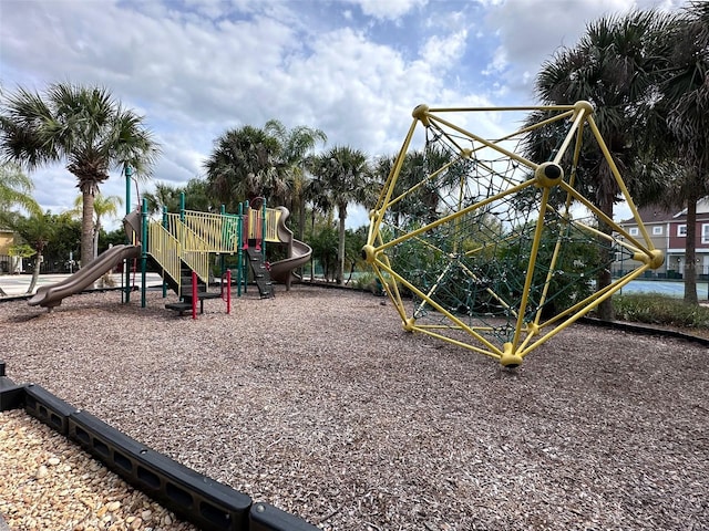 view of play area