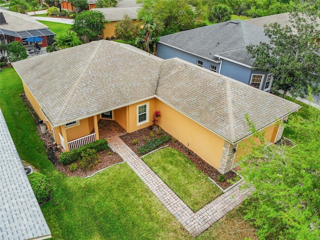 view of birds eye view of property