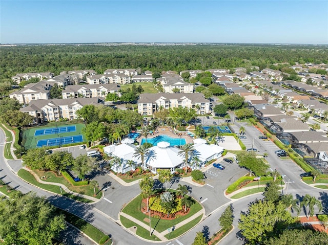 view of birds eye view of property