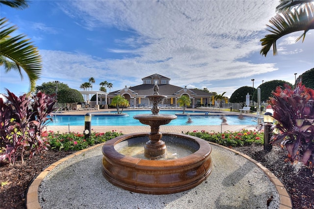 view of swimming pool