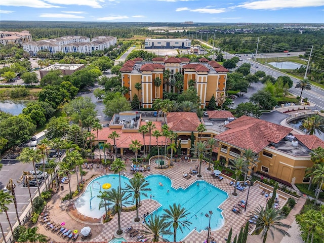 view of birds eye view of property