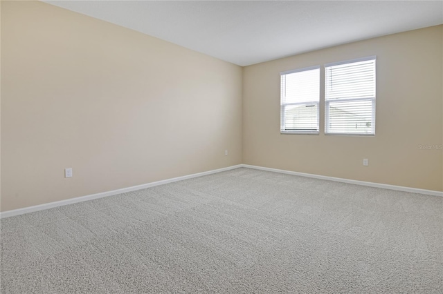 empty room featuring carpet