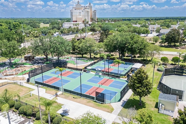 view of drone / aerial view