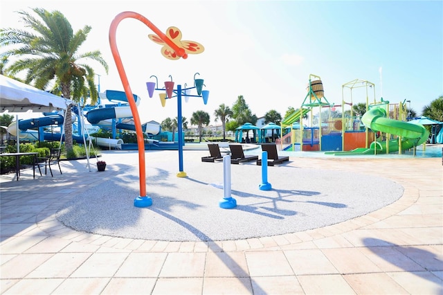 view of play area