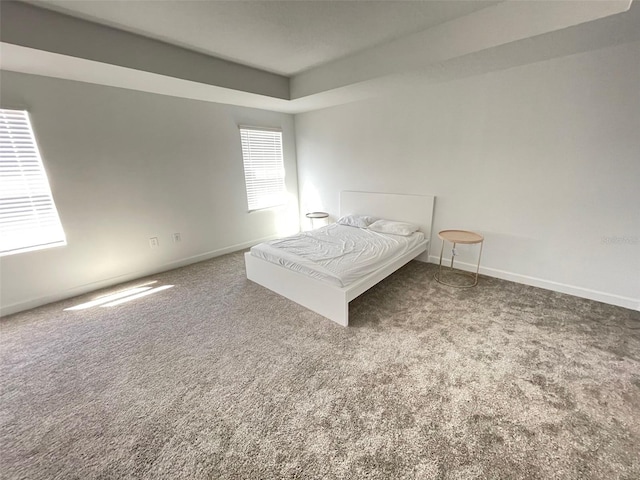 unfurnished bedroom featuring carpet floors