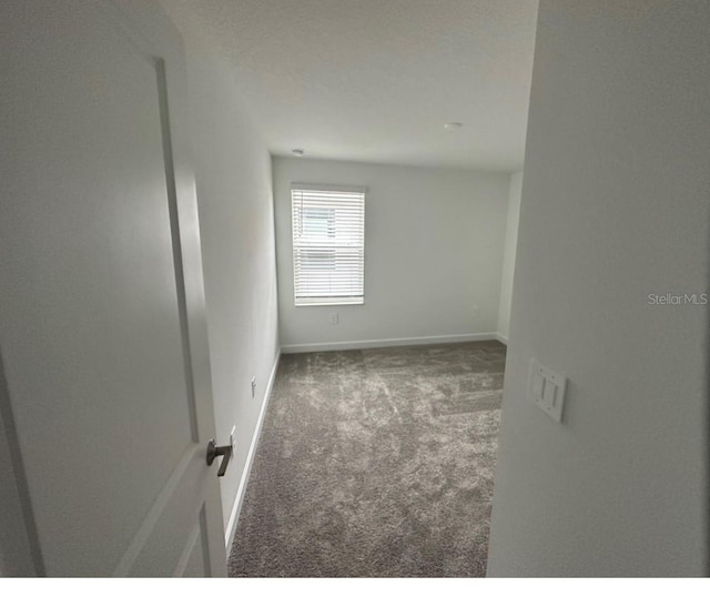 spare room with carpet flooring