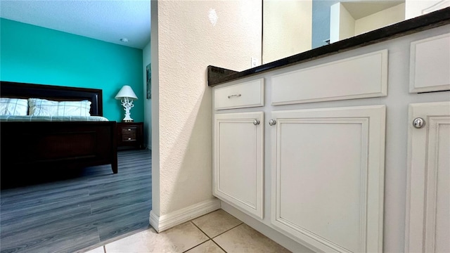 view of tiled bedroom