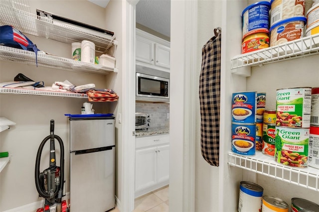 view of pantry