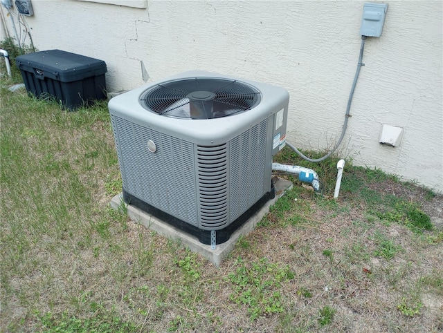 exterior details featuring central air condition unit