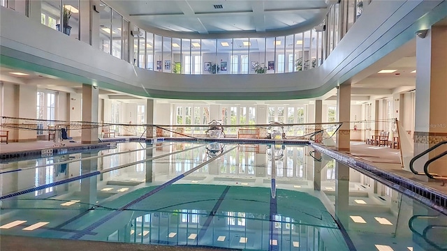 view of pool