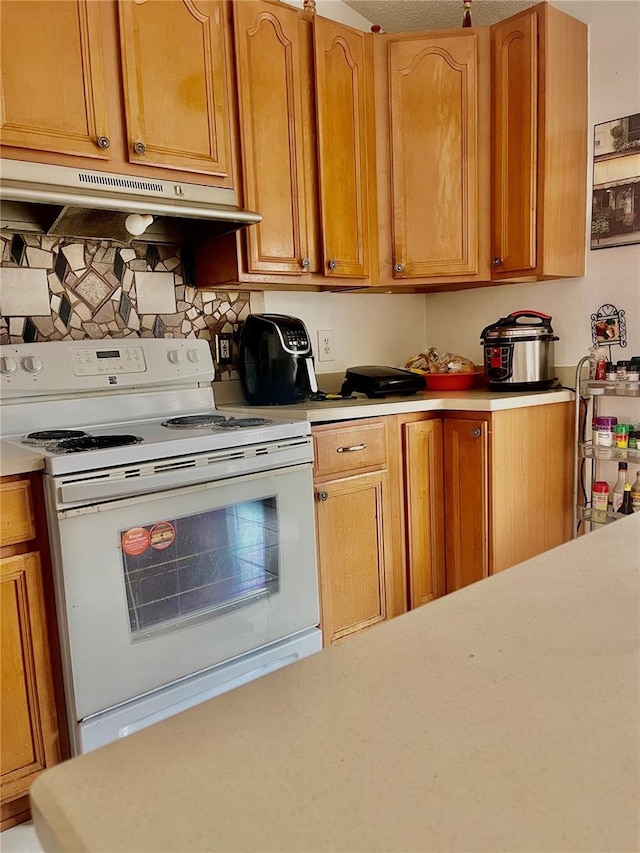 kitchen with electric stove