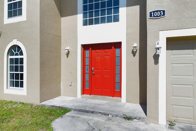 view of property entrance