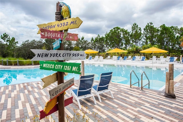 view of swimming pool