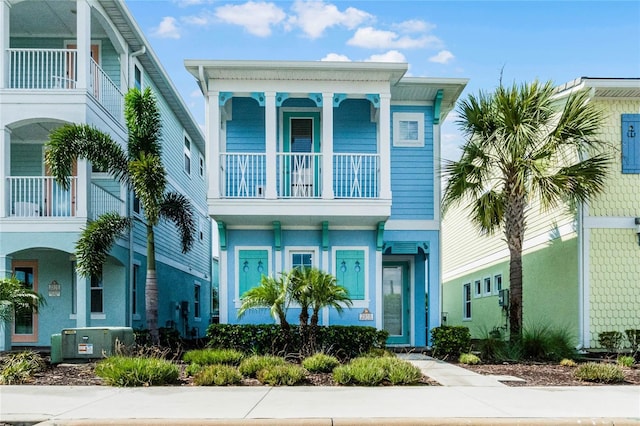 view of raised beach house