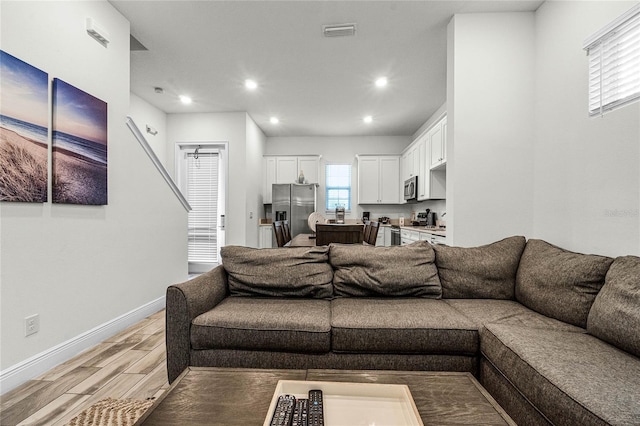 view of living room