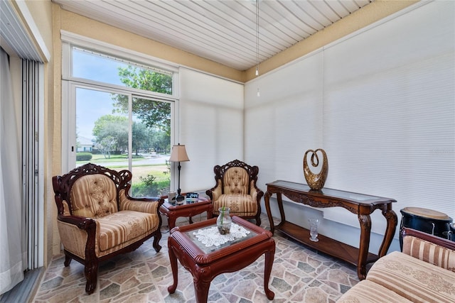 view of sitting room