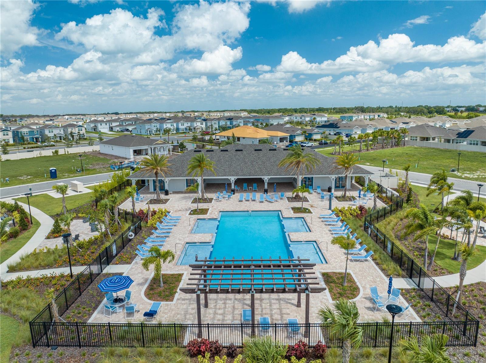 view of pool