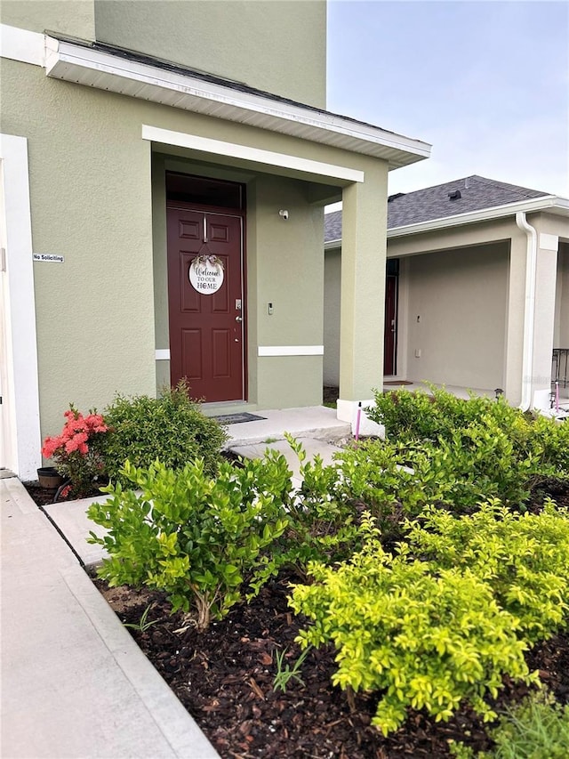 view of entrance to property