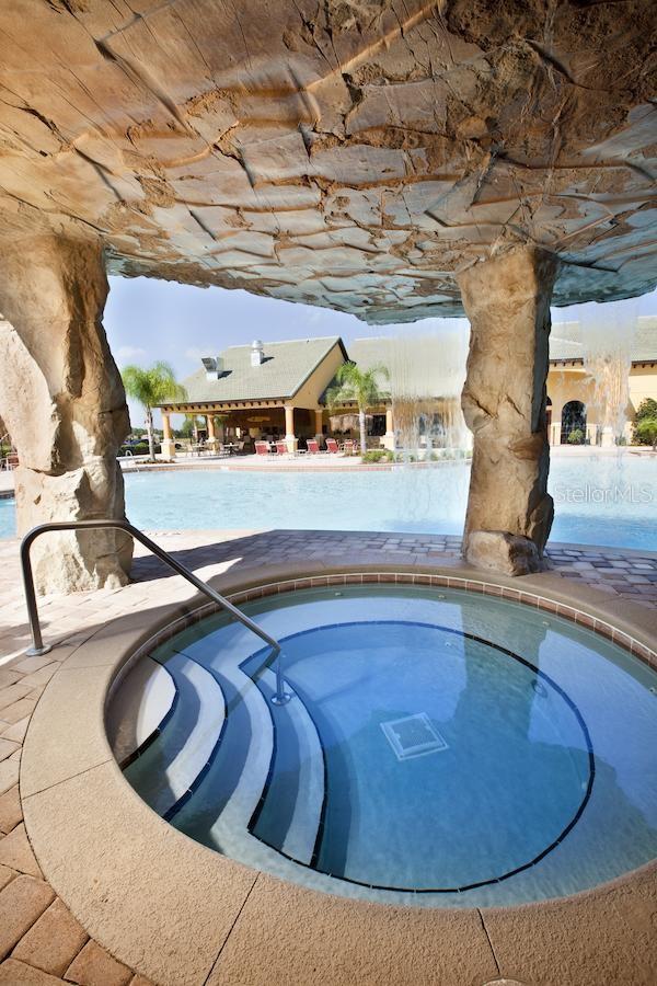 view of pool featuring a community hot tub