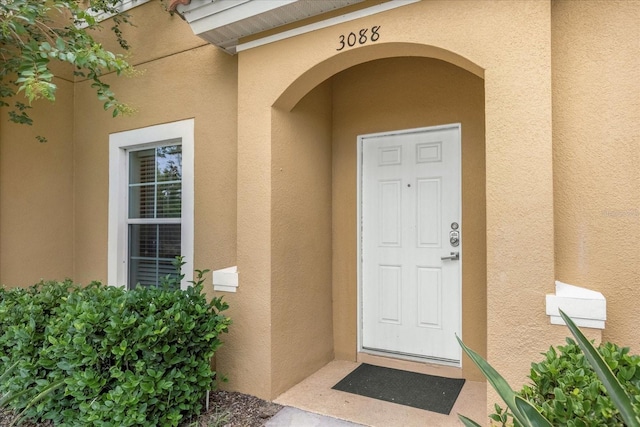 view of property entrance