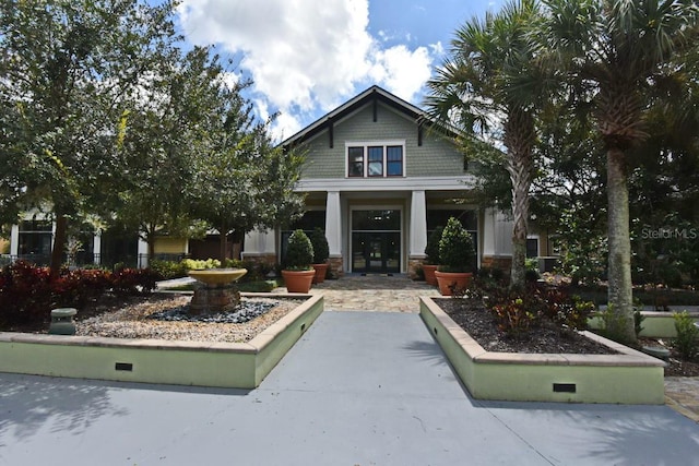 view of craftsman-style house