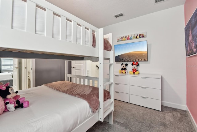 bedroom featuring carpet flooring