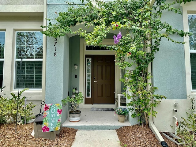 view of property entrance