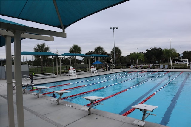 view of swimming pool