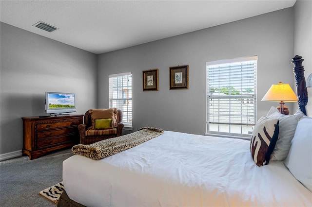 bedroom featuring carpet floors