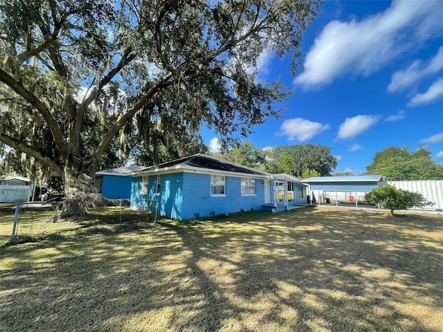 view of back of house