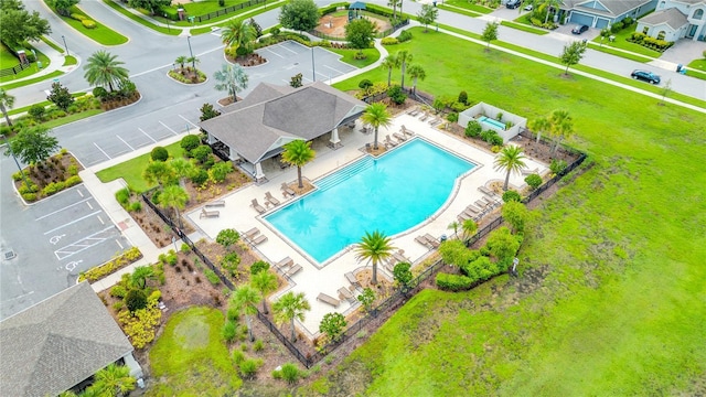 12151 Alder Branch Loop, Orlando, FL 32824 - drone / aerial view of a pool area