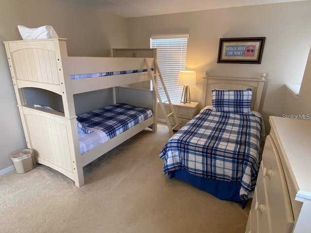 bedroom with carpet flooring