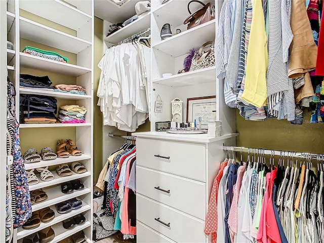 view of spacious closet