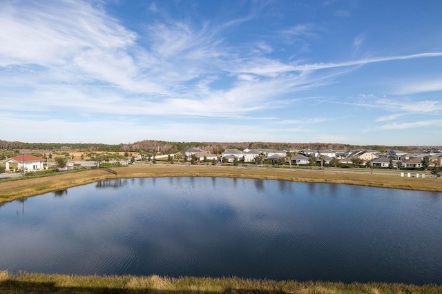 property view of water