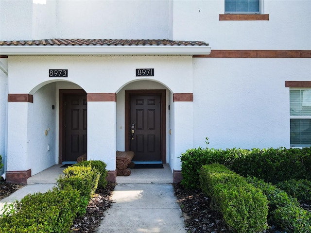 view of property entrance