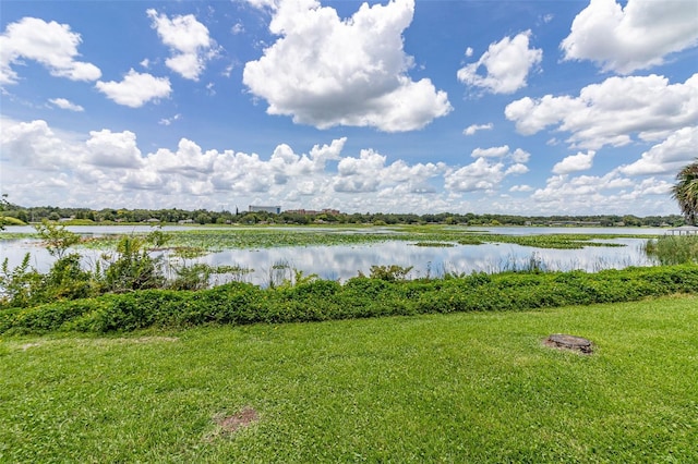 property view of water