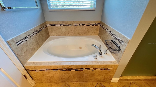 bathroom featuring a bathing tub