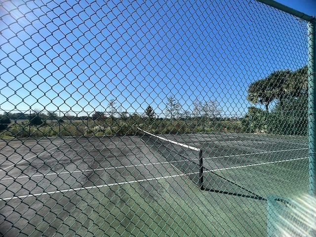 view of sport court